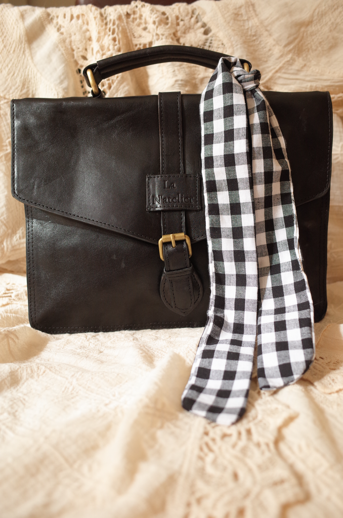 La N'atelier classic bag black