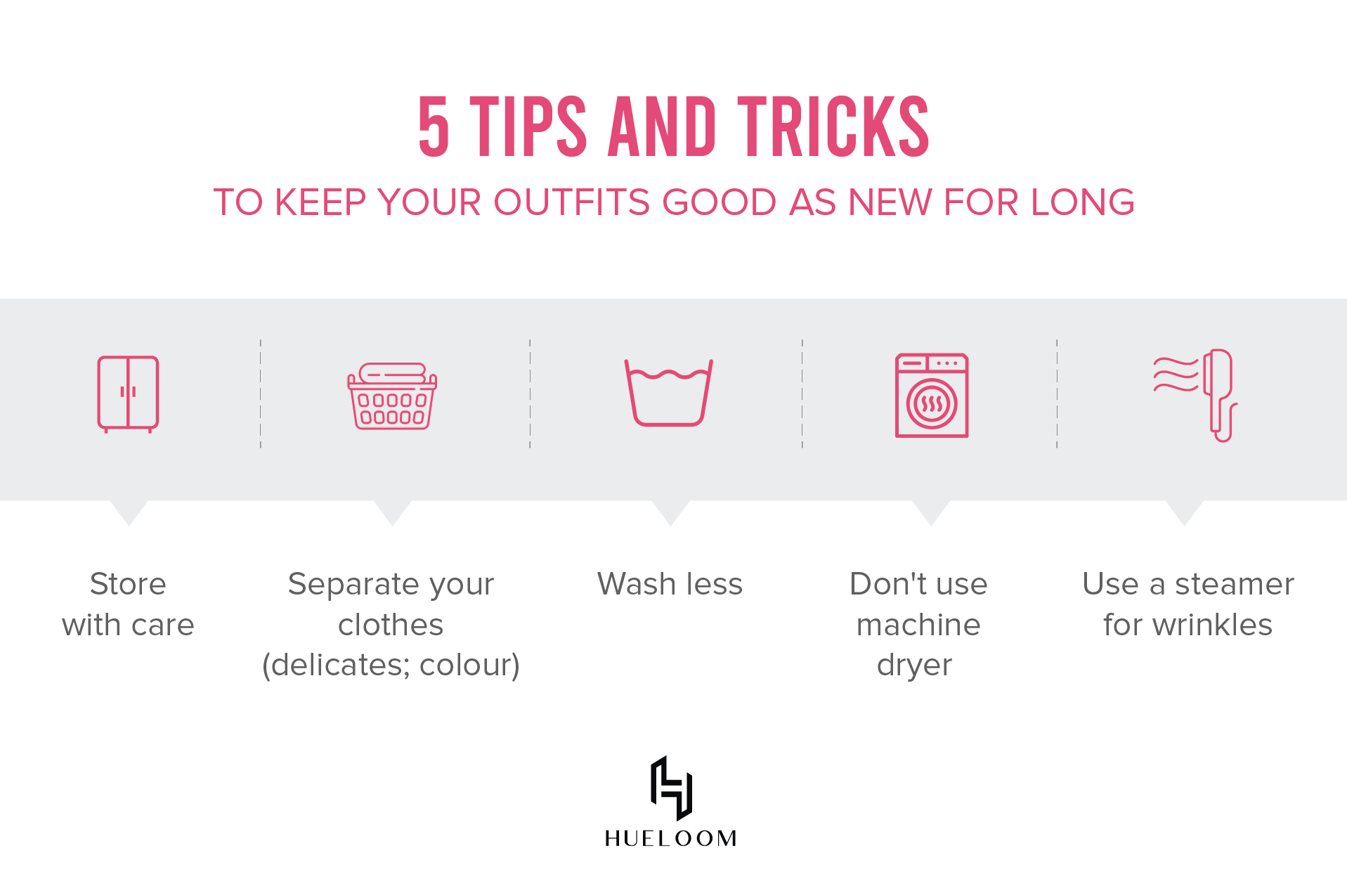 Tips to take care of your garments properly