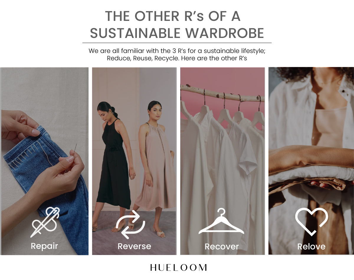 The other Rs of sustainable fashion - Repair, Reverse, Recover, Relove