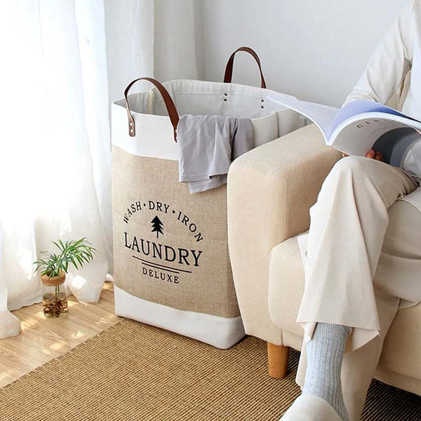 Deluxe Folding Laundry Basket | TrendHaus - Home Decoration