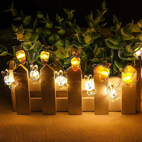 Easter Decoration: String of Lights Bunnies Collection | TrendHaus - Home Decoration