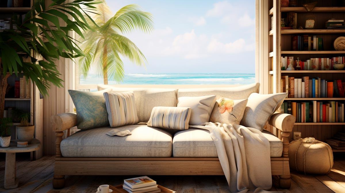 Decoration for Beach House Cozy living room | TrendHaus - Home Decoration