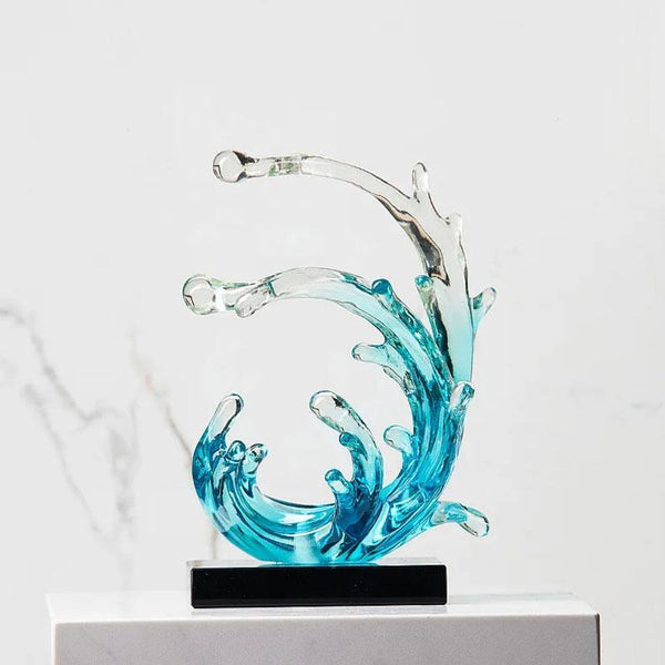 Wave Decorative Sculpture | TrendHaus - Home Decoration - Decorates living room