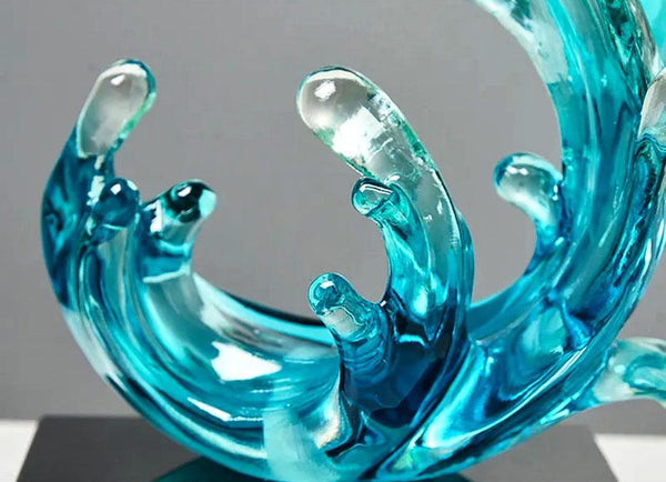 Wave and Big Wave Decorative Sculptures Details | TrendHaus - Home Decoration