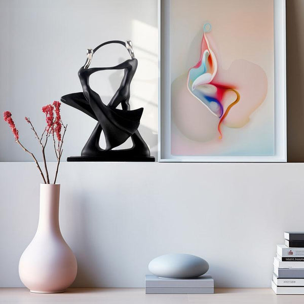 Decorative Sculpture Latin Dancers Decorates Living Room | TrendHaus - Home Decoration