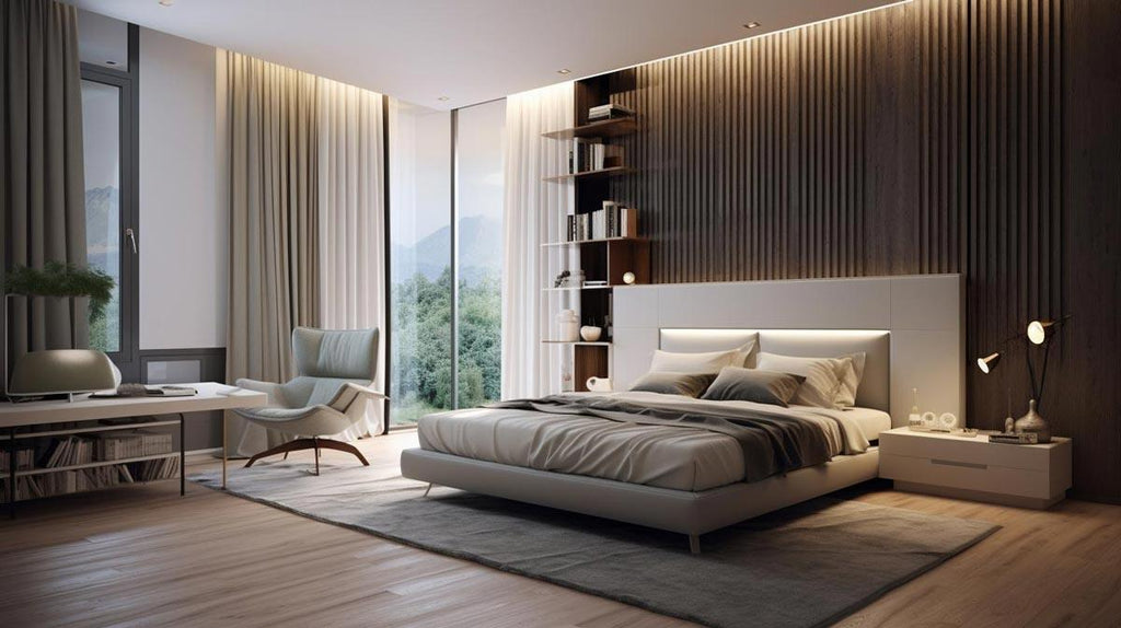 Complete Guide to Decorating Styles - Bedroom Decorated in a Contemporary Style - TrendHaus - Home Decoration