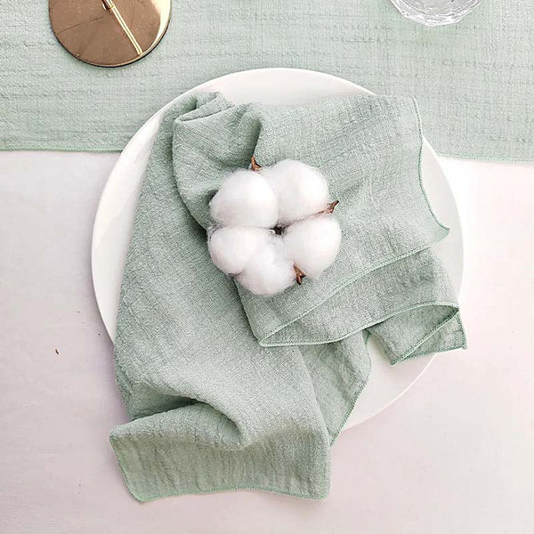 Set of 100% Cotton Fabric Napkins for Table Setting 2 | TrendHaus - Home Decoration