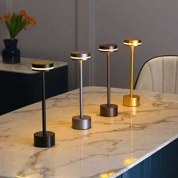 Lámparas de mesa LED inalámbricas Elegance decoran la mesa de comedor | TrendHaus - Decoración del Hogar