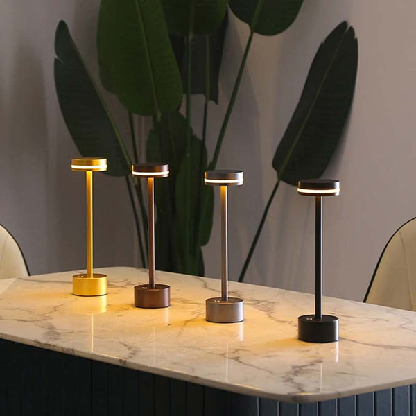 Elegance 2 lámparas de mesa LED inalámbricas | TrendHaus - Decoración del hogar