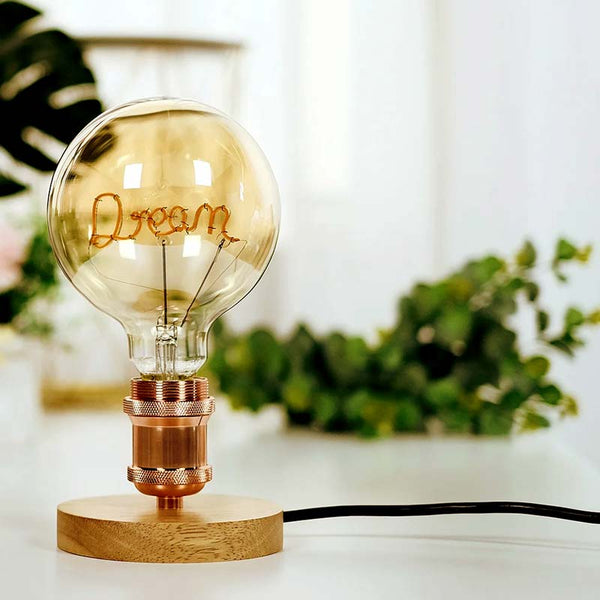 Abajur de Mesa Vintage Bulb Dream | TrendHaus - Decoração para Casa