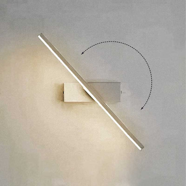 Lámpara de pared con aplique giratorio blanco con rotación de 330º | TrendHaus - Decoración del hogar