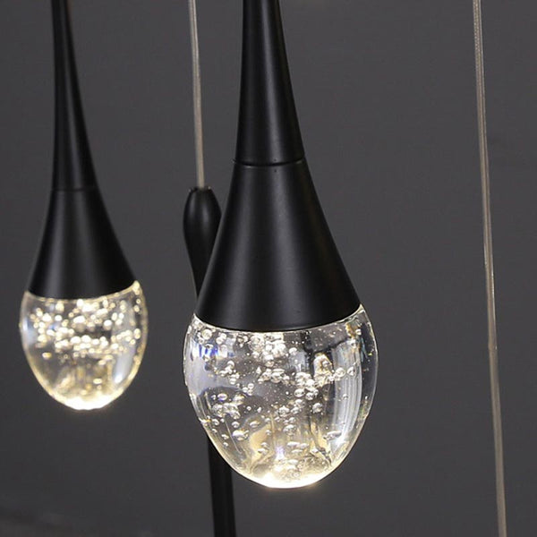 Luminária Pendente Drop Black - Detalhe | TrendHaus - Decoração para Casa