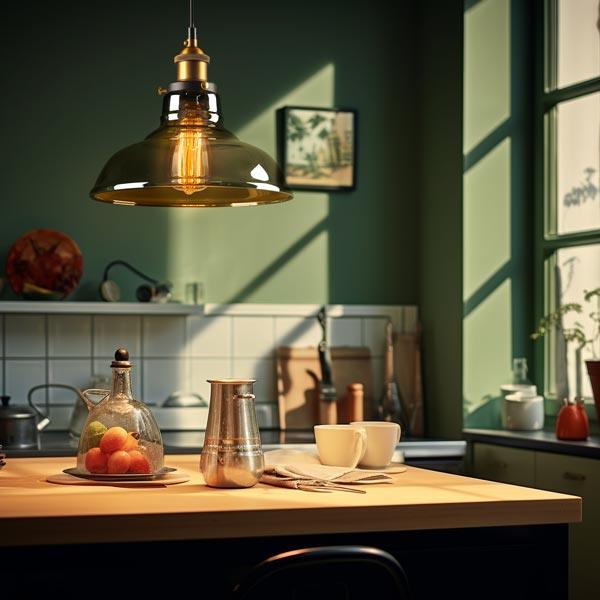 Luminária Pendente Smoky - Luminárias para Cozinha, Sala, Quarto - Retrô - Vintage | TrendHaus - Decoração para Casa