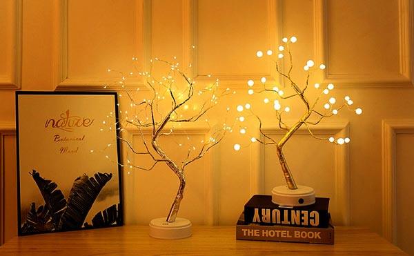 Luminária de Mesa Bonsai - Luminárias para Quarto e Sala | TrendHaus - Decoração para Casa 02