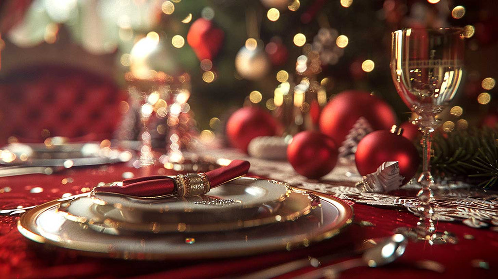 Christmas Table Setting: Tips and Tricks - How to Set Up a Christmas Table Setting | TrendHaus - Home Decoration