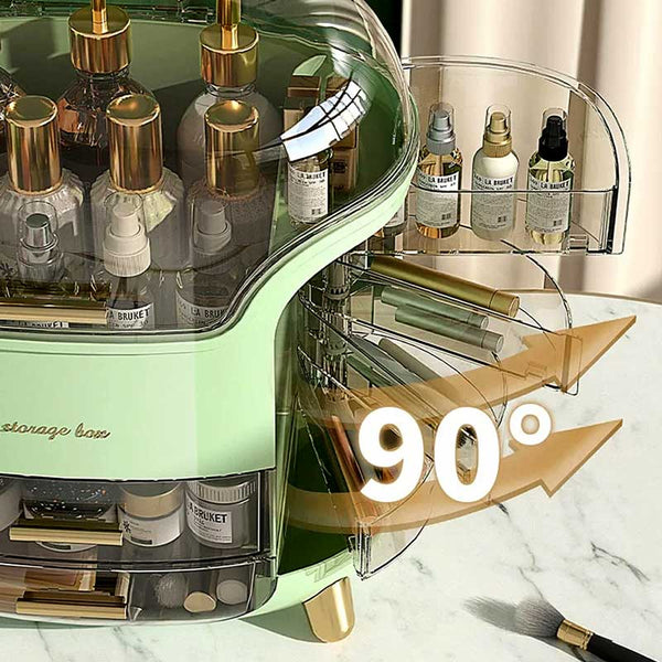 Beauty Acrylic Makeup Organizer 90º Opening | TrendHaus - Home Decoration