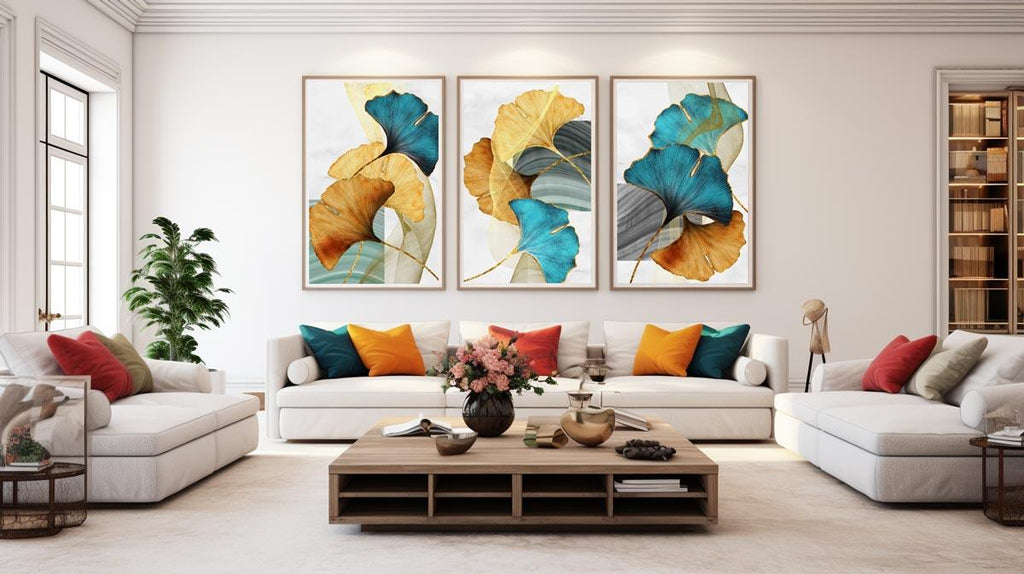 Decorative Pictures for Living Room - How to Choose - 03 | TrendHaus - Home Decoration