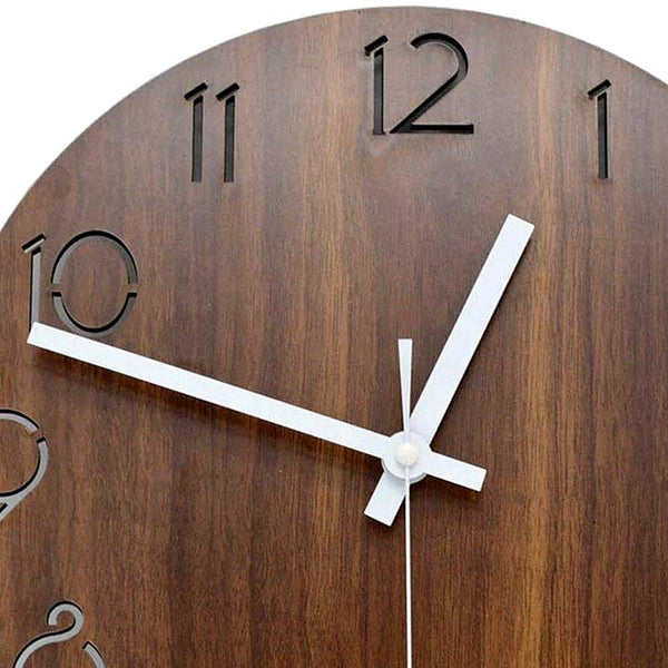 Relógio de Parede Minimal em Detalhe | TrendHaus - Decoração para Casa