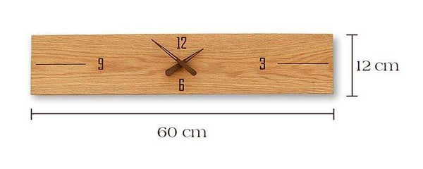 Relógio de Parede Wooden Medidas | TrendHaus - Decoração para Casa