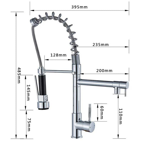 Gourmet Faucet for Premium Kitchen Measurements | TrendHaus - Home Decoration