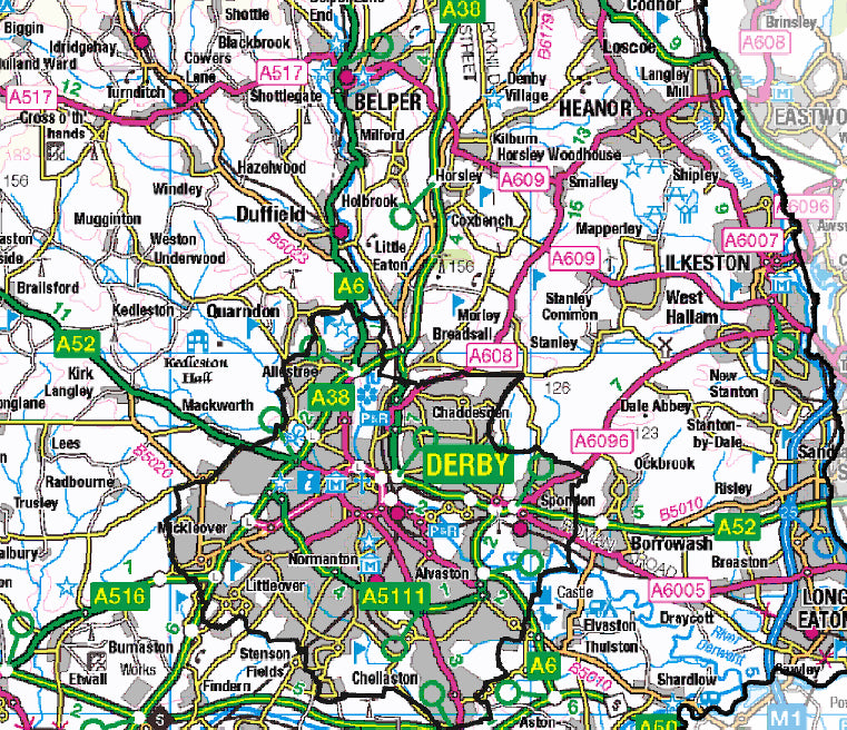 Derbyshire County Map 2021 Map Logic   Derbyshire2 800x 