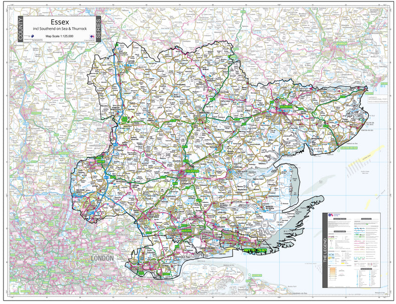 Essex County Map (2021) – Map Logic