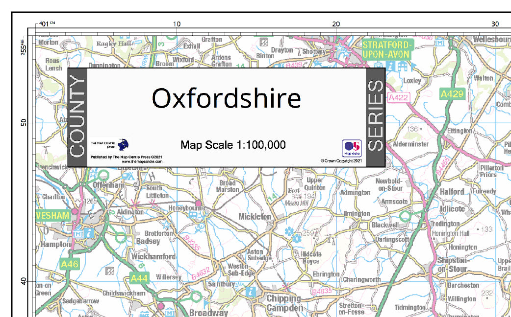 Oxfordshire County Map 2021 Map Logic   Oxon1 1800x 