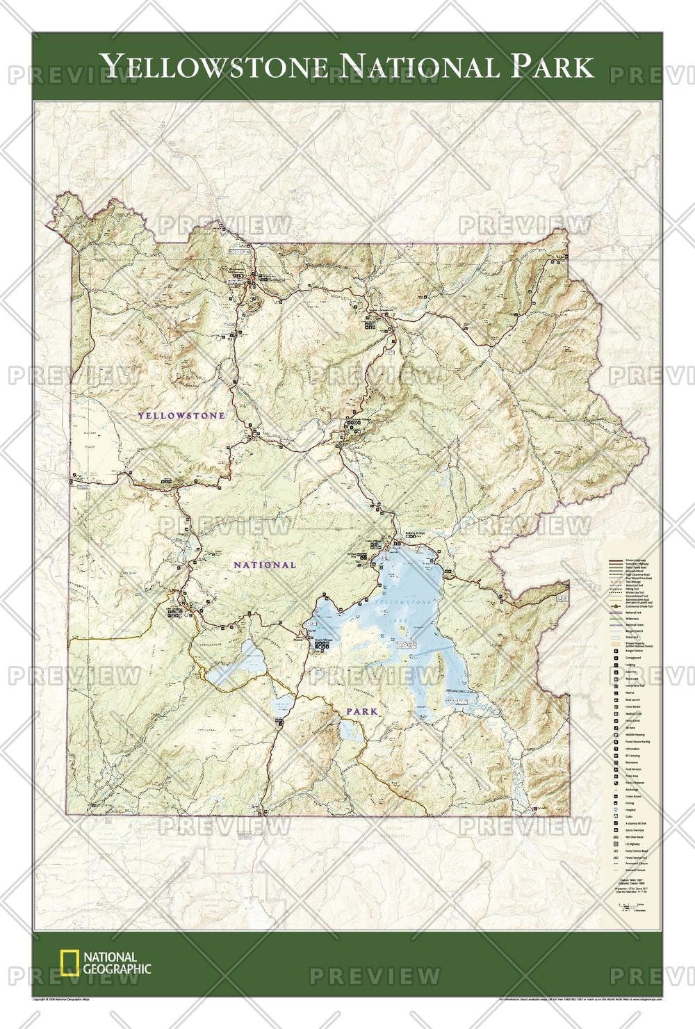 yellowstone national park map logic