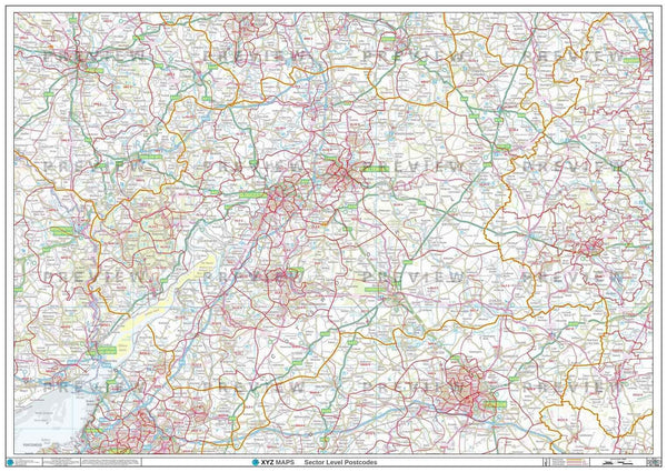 Ls Postcode Map For The Leeds Postcode Area Or Pdf Download Map Logic 7745