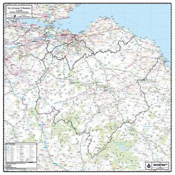 Scotland Postcode Map (D10) – Map Logic