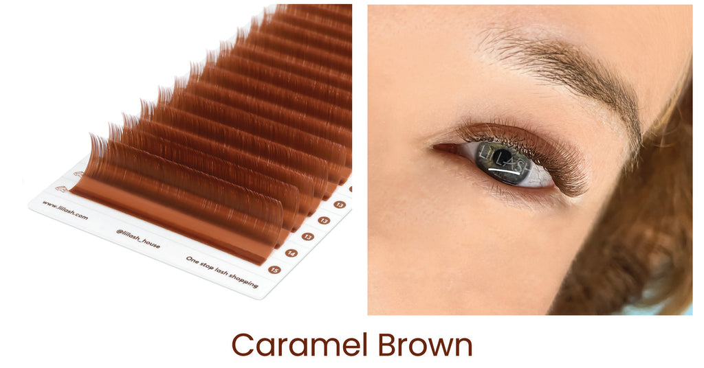 Caramel-Brown-lashes-and-outcome