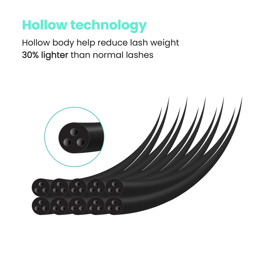 Double-layerd-colored-lashes-0.07mm-hollow-technology