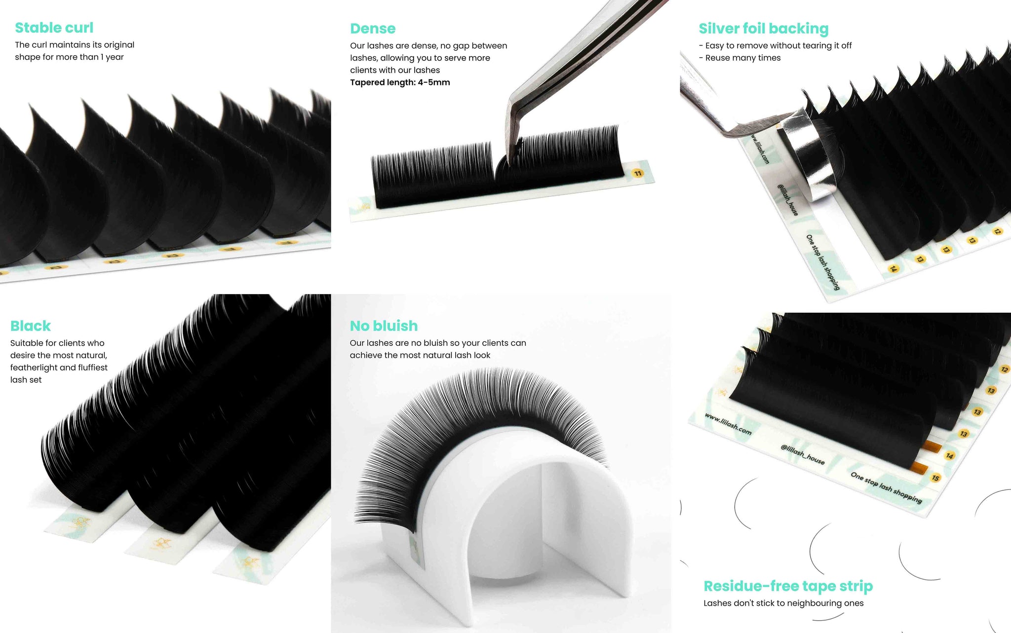 High-quality-features-of-Lii-Lash's-lash-extension-material