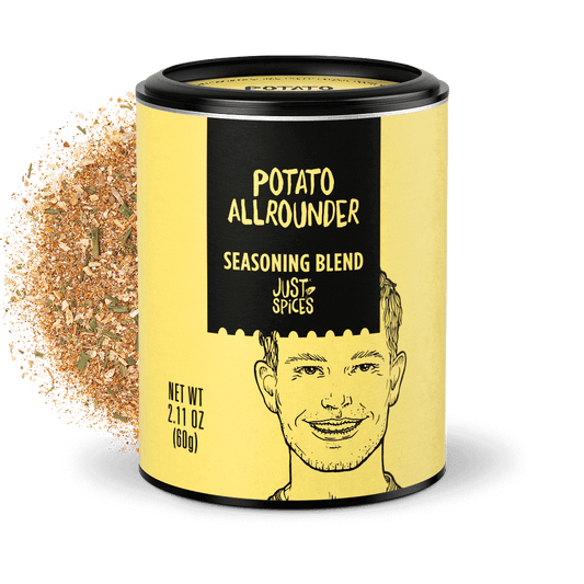 Just Spices Avocado Topping, 2.11 OZ I Spice mix for avocado I Also for  refining bowls and salad I With black sesame, tomato and chilli, pyramid  salt