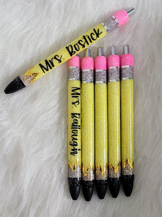 Nurse Appreciation Refillable Glitter Pen – TNT Creations