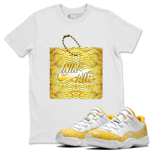 Air Jordan 11 WMNS Yellow Python Sneaker Tee