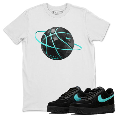 Shirt to Match Off-white Air Force 1 Mid Graffiti Unisex Tee 