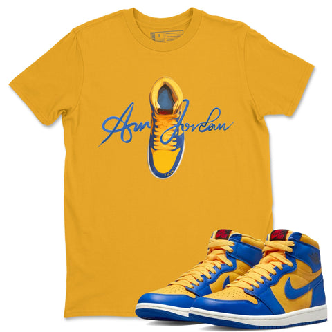 Graphic Respect T Shirt To Match Retro Air Jordan 1 High Jeter Shoe – Vegas  Big and Tall