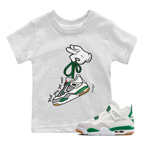 Nike SB x Air Jordan 4 Pine Green Sneaker T-Shirt - Masteez