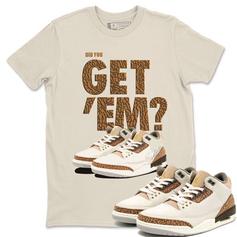 Rinomerch Custom Last Dance Jordan Baseball Jersey Shirt to Match Sneaker Retro Palomino 3S Tee, Jordan 3 Orewood Brown Matching Baseball Jersey