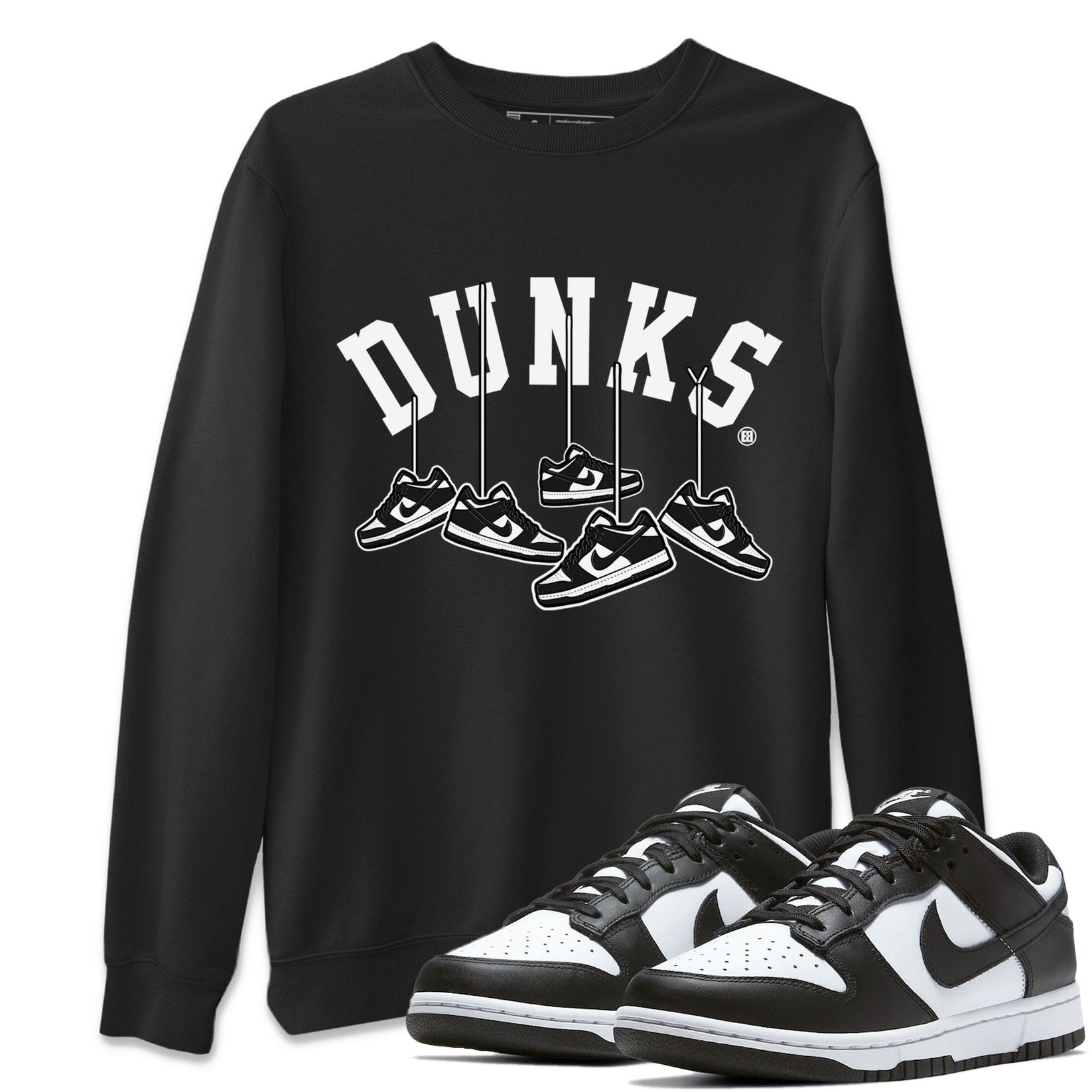 Dunk Panda | Hanging Sneakers Unisex Shirts | SNRT Sneaker Tees - SNRT ...