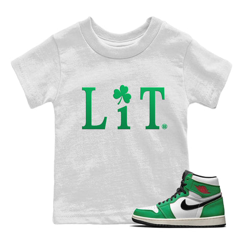 Air Jordan 1 Low Lucky Green Shirt - Respect The Hustle