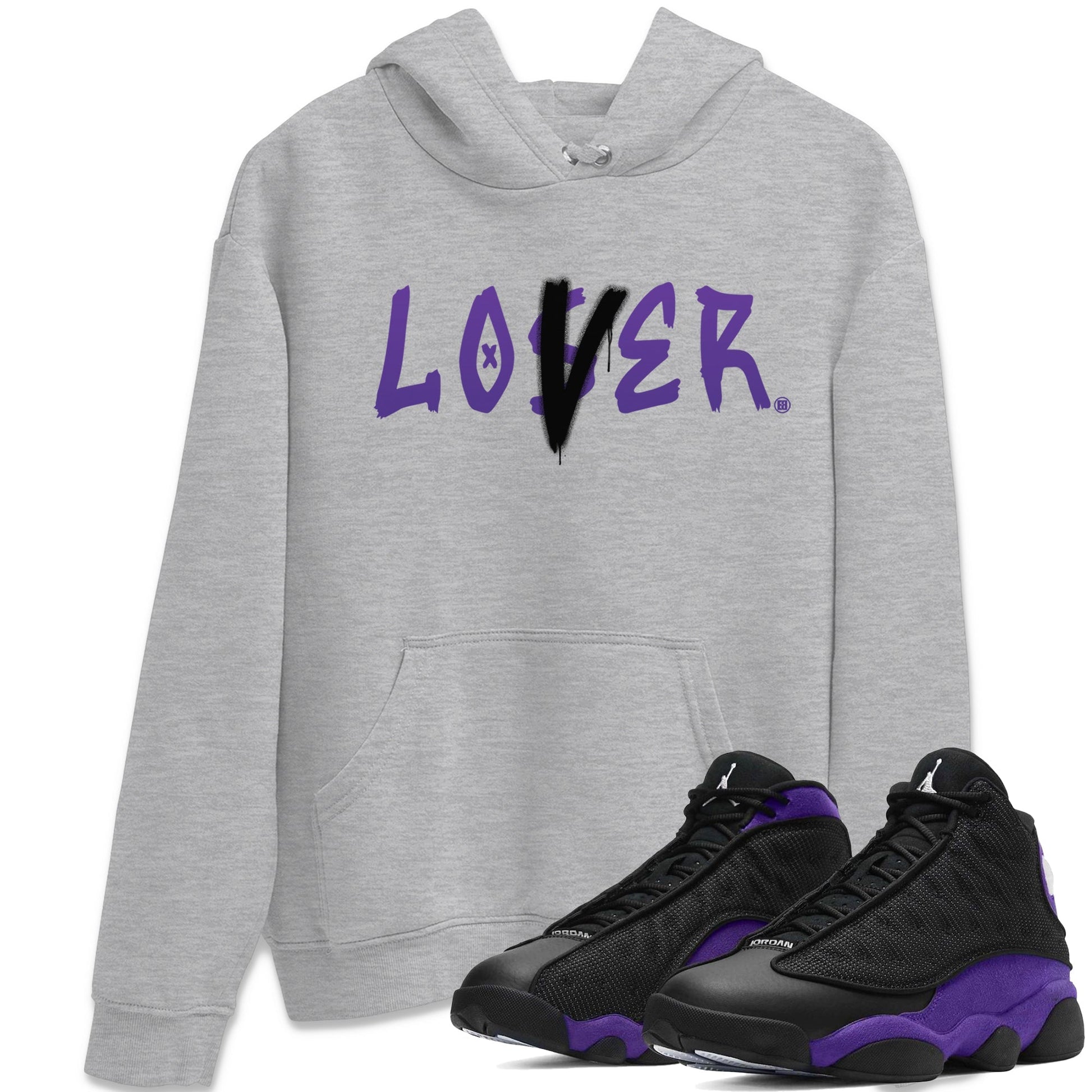 Jordan 13 Court Purple | Loser Lover Unisex Shirts | SNRT Sneaker Tees -  SNRT Sneaker T-shirts