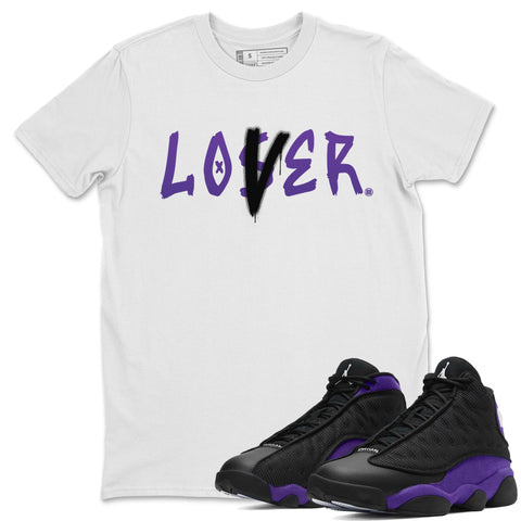 13 Court Purple To Match Number 23 Court Purple 13s Shirt
