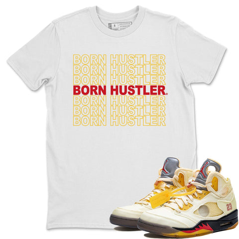 Air Jordan 5 X OFF-WHITE Sail - SNRT Sneaker T-shirts