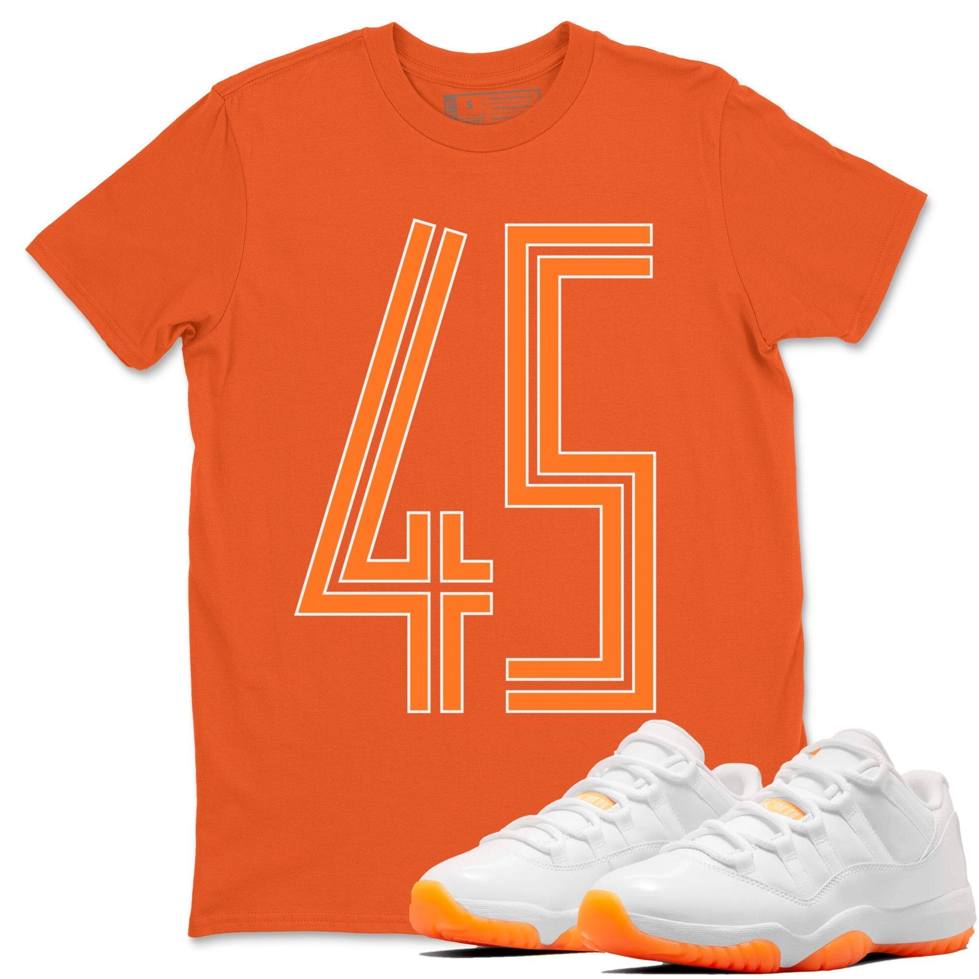 citrus orange jordan shirt