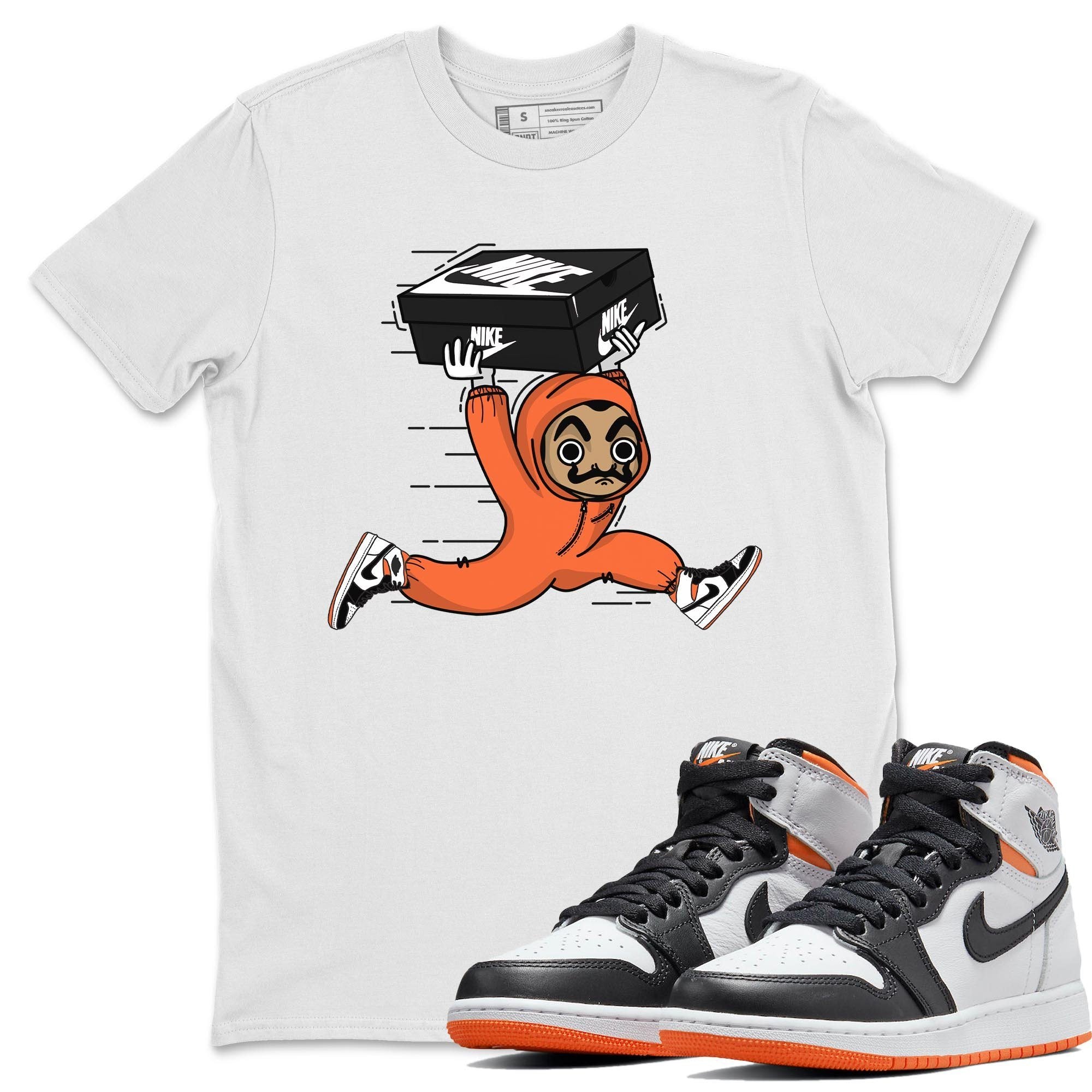 electro orange jordan 1 shirts