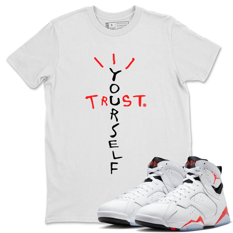 Color Splash ST Unisex Bucket Hat Jordan 7 White Infrared 