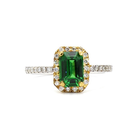 Tsavorite Ring