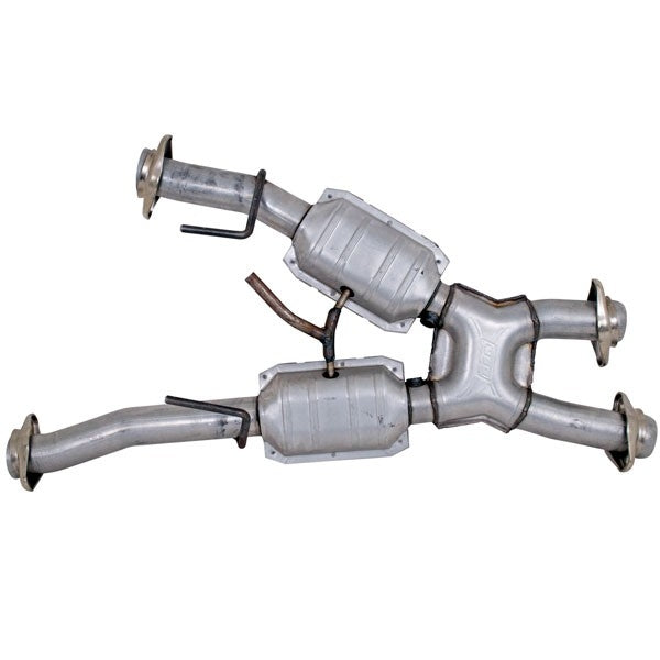 Ford Mustang V6 / V8 High Flow Catted X-Pipe 79-93 Automatic